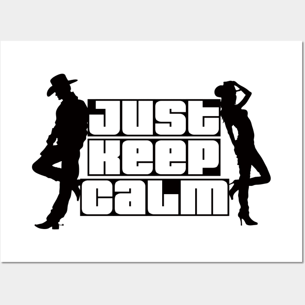 JUST KEEP CALM Wall Art by AlexxElizbar